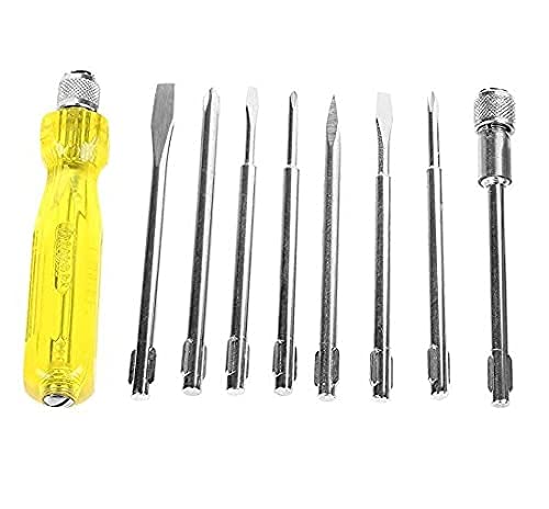 8-in-1 Home Screwdriver Set with Electrical Tester