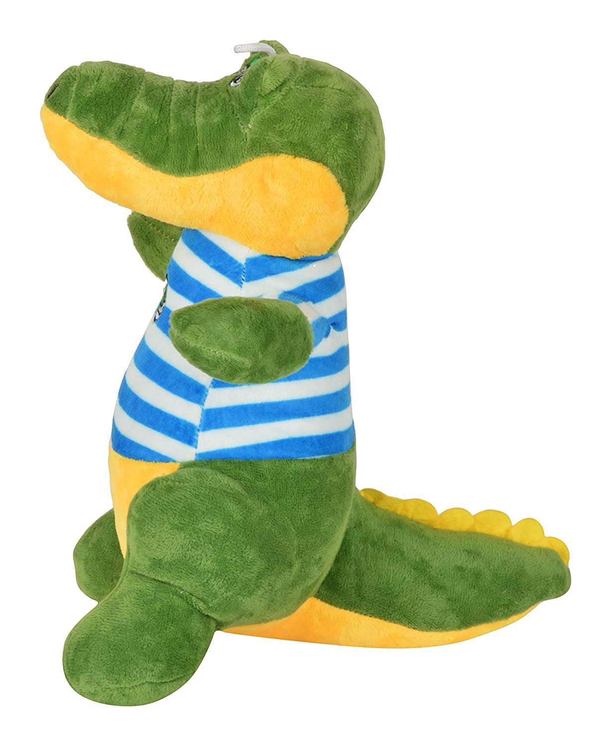 Custom 30 cm green crocodile plush.