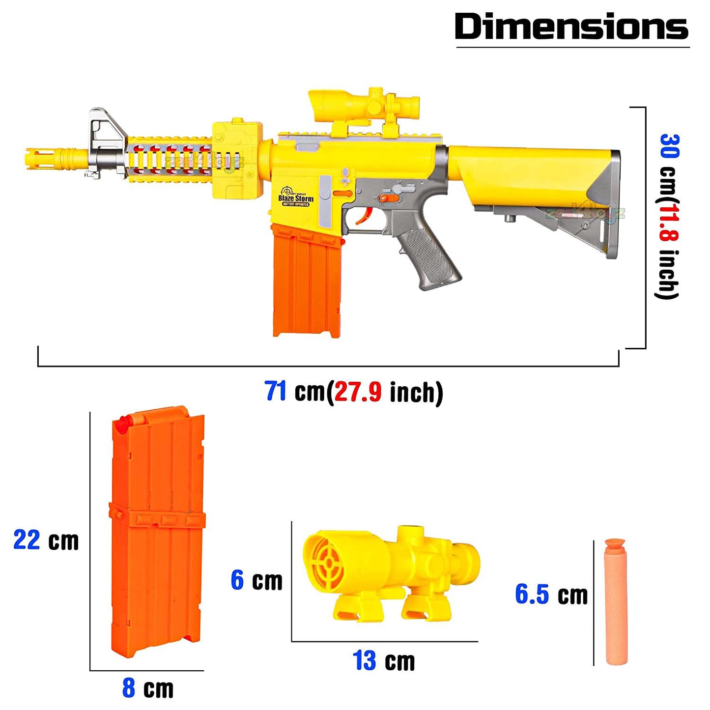 Battery Operated Automatic Soft Bullet Gun