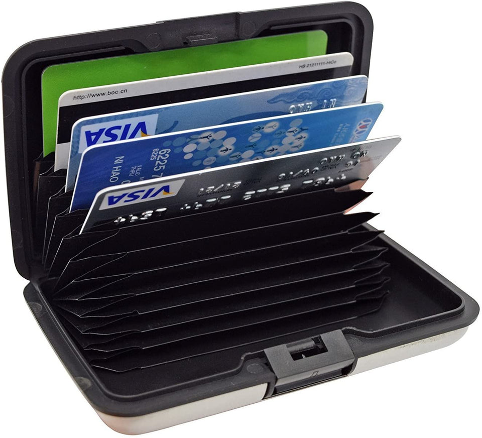 Metal Unisex RFID Card Holder Aluminum Wallet