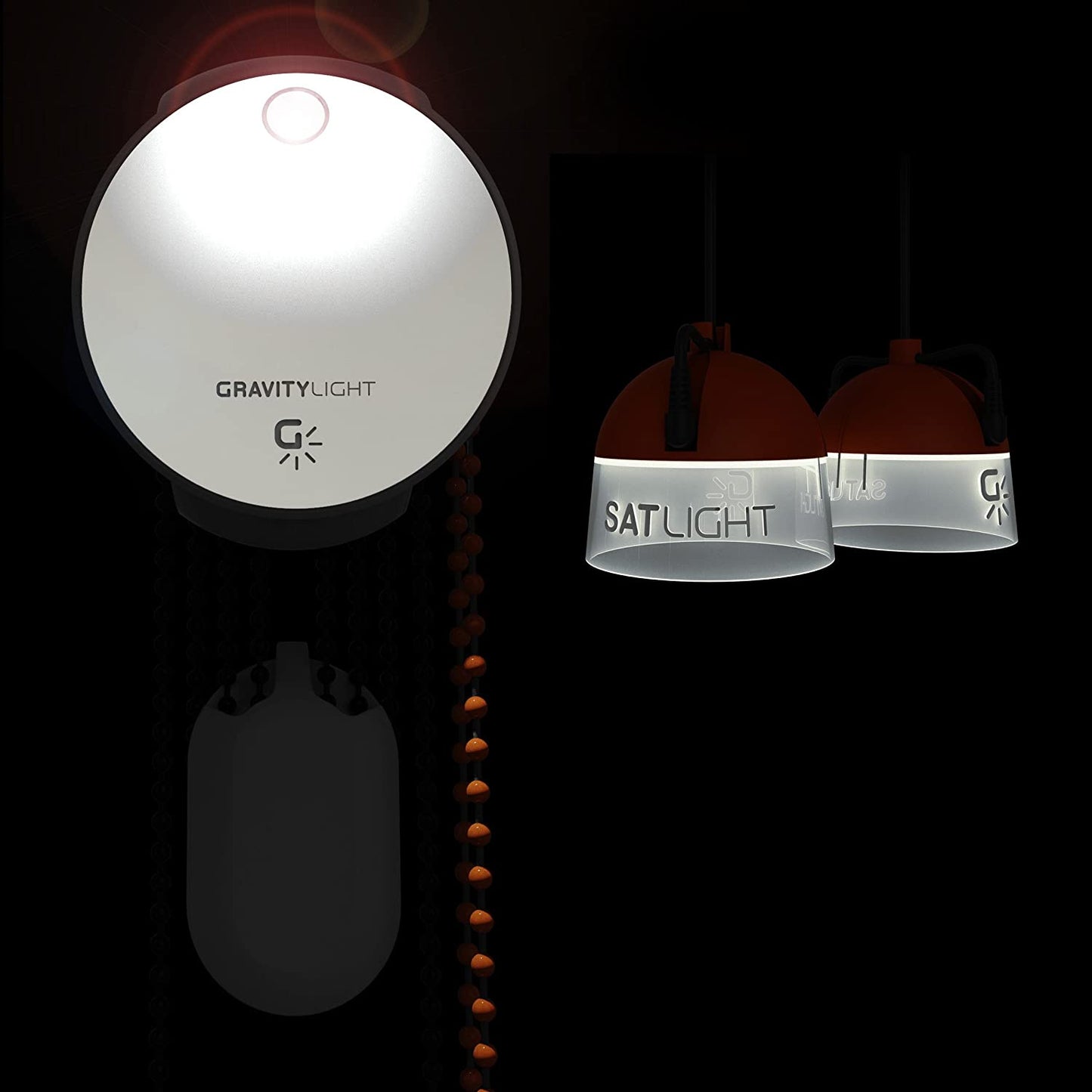 Portable Self-Powered LED Lamp for Home