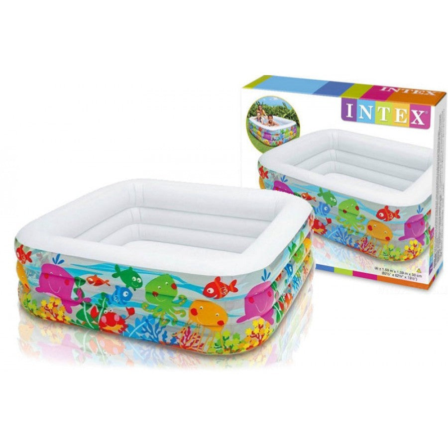 Intex Swim Center Clear view Pool, Multi Color