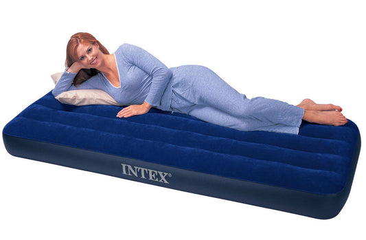 INTEX 68950 Single Inflatable Bed (Blue)