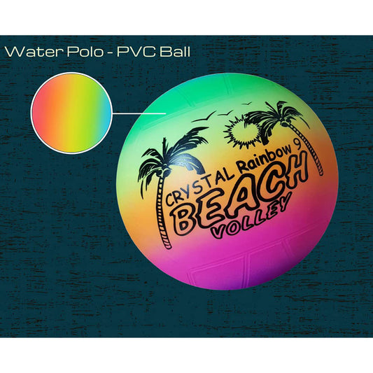 Inflatable Vinyl PVC Ball 20 CM (Set of 2) (Multi-color)