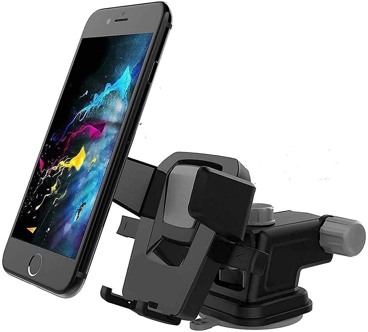 Universal Mirror Mobile Holder for Bike & Scooty on Rear View Mirror