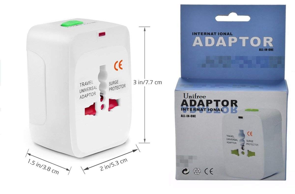 Universal World Wide Travel Power Plug Adapter