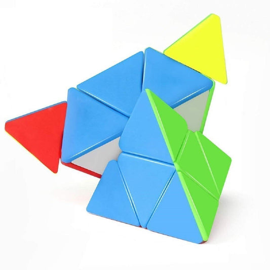 3x3 Pyramid Cube, Stickerless, High Speed