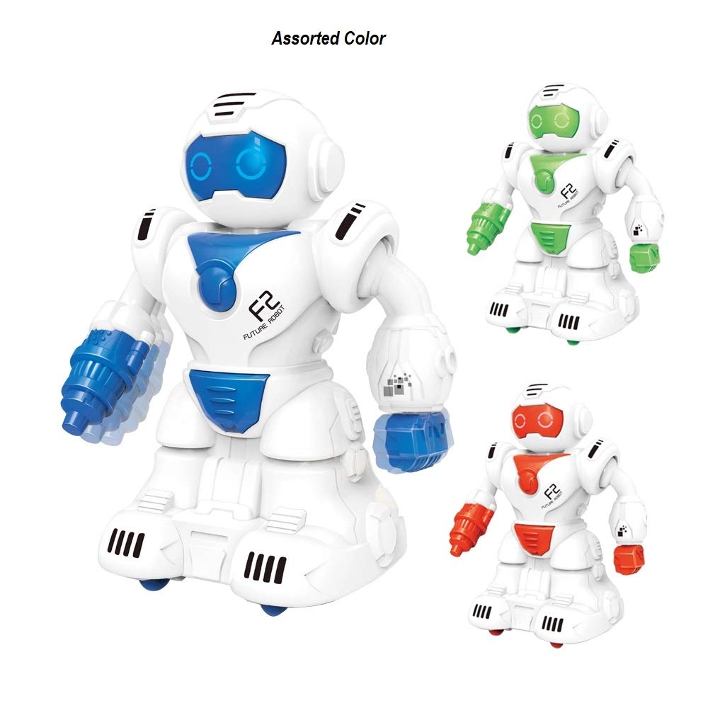 "Pull-Back Robot Toy with Movable Parts"