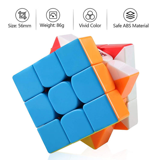 Cubes 3x3x3 Sticker Less Rubik Cube