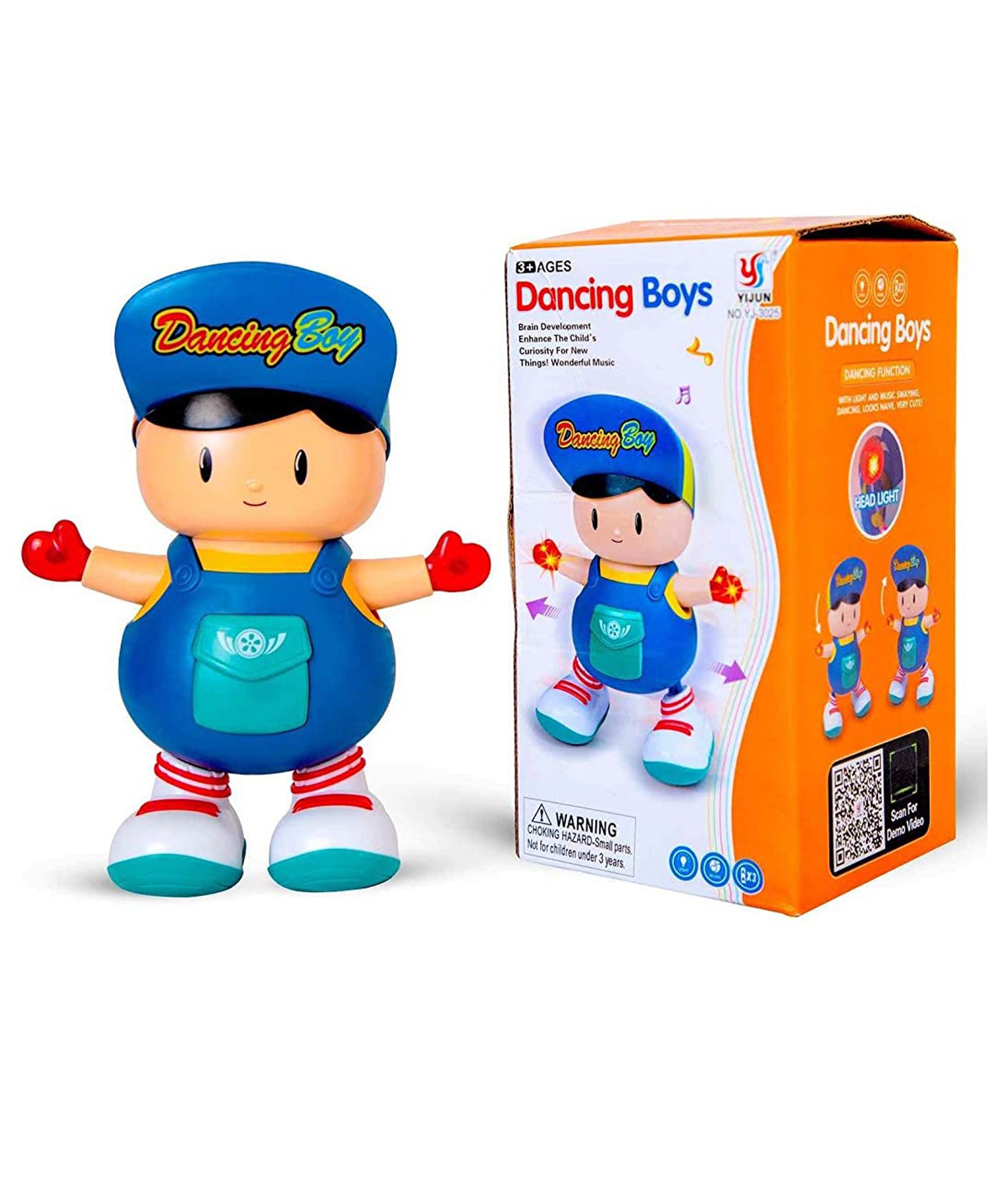 Honeybun Musical Dancing Boy Toy – Blue