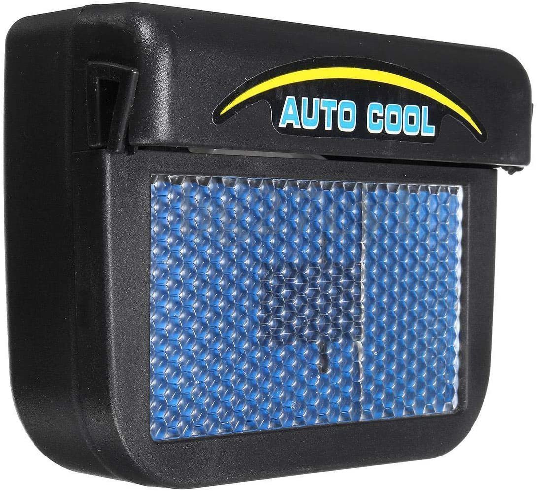 Solar-Powered Car Ventilation Cooler Fan