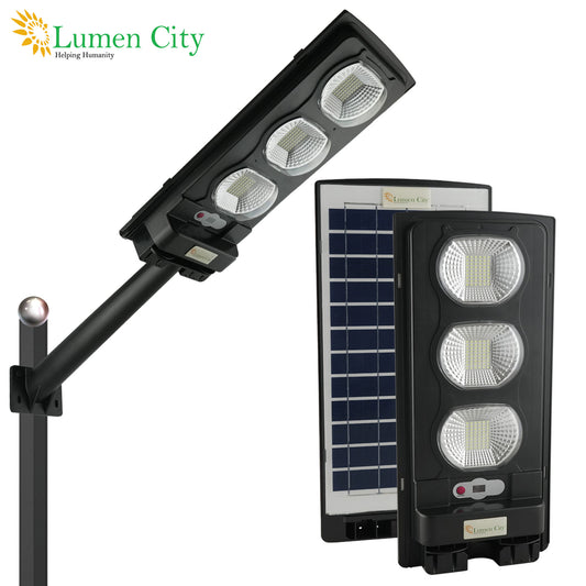 Lumencity Solar Street Light 9 Watt With Wall Bracket