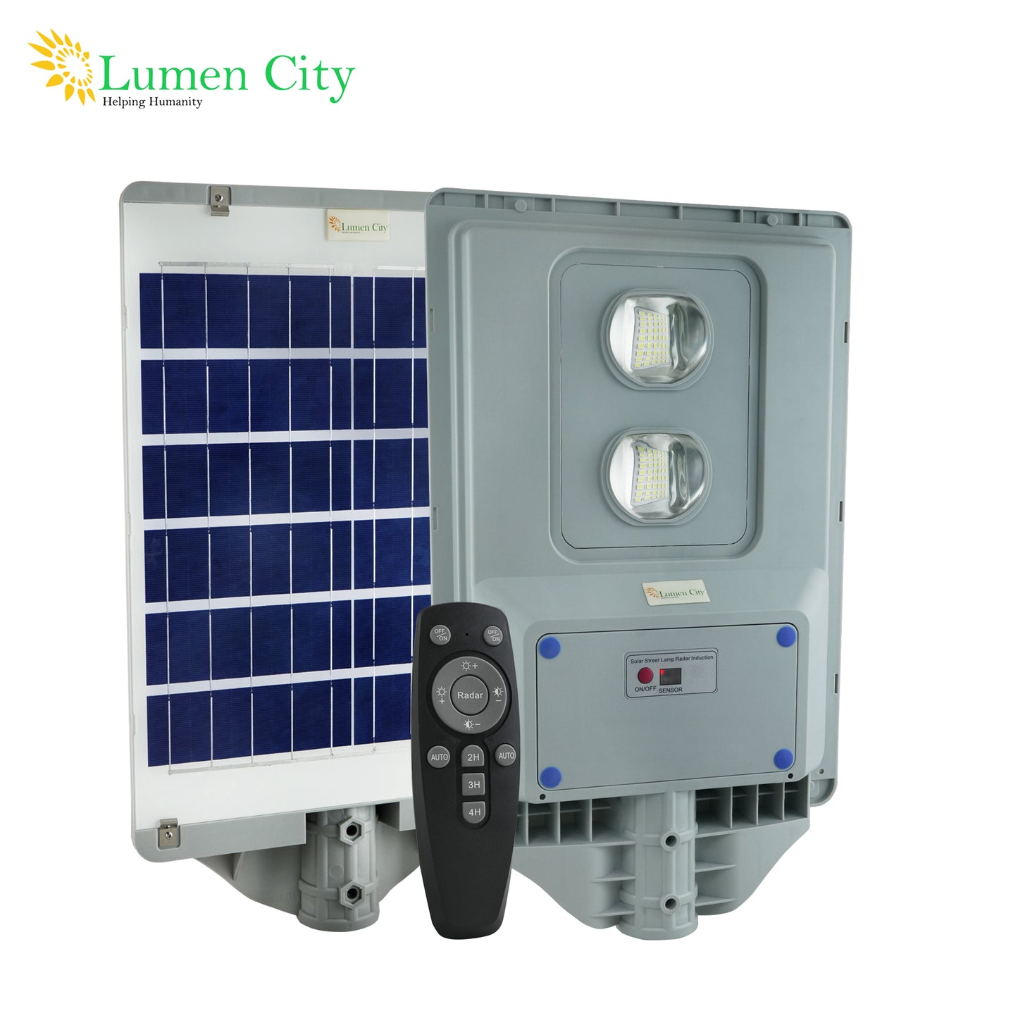 Solar Street Light Lens Model 12W