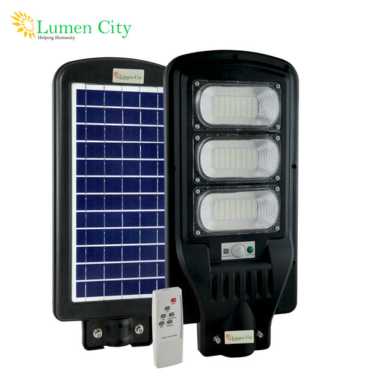 Lumen City 90W All-in-One Solar Street Light with 2 Years Warranty