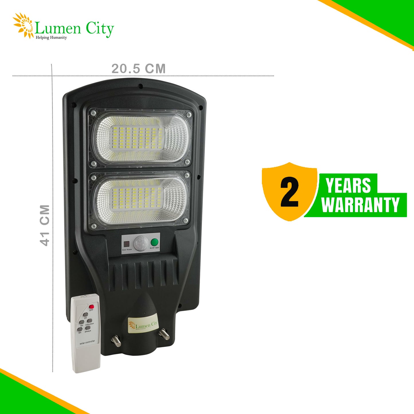 Lumencity Solar Street Light - 6 Watt