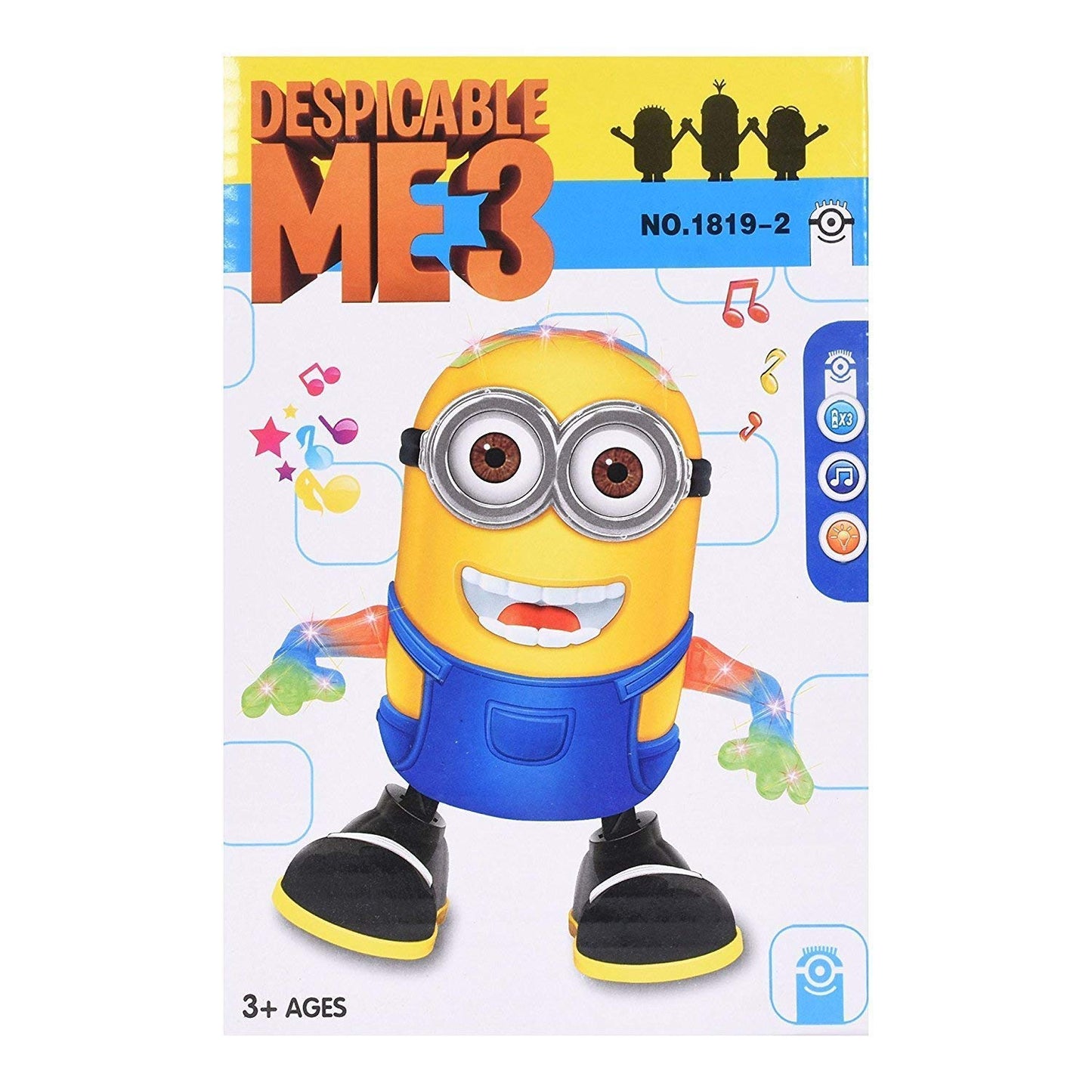 Musical Dancing and Walking Minions Action Figure Toy