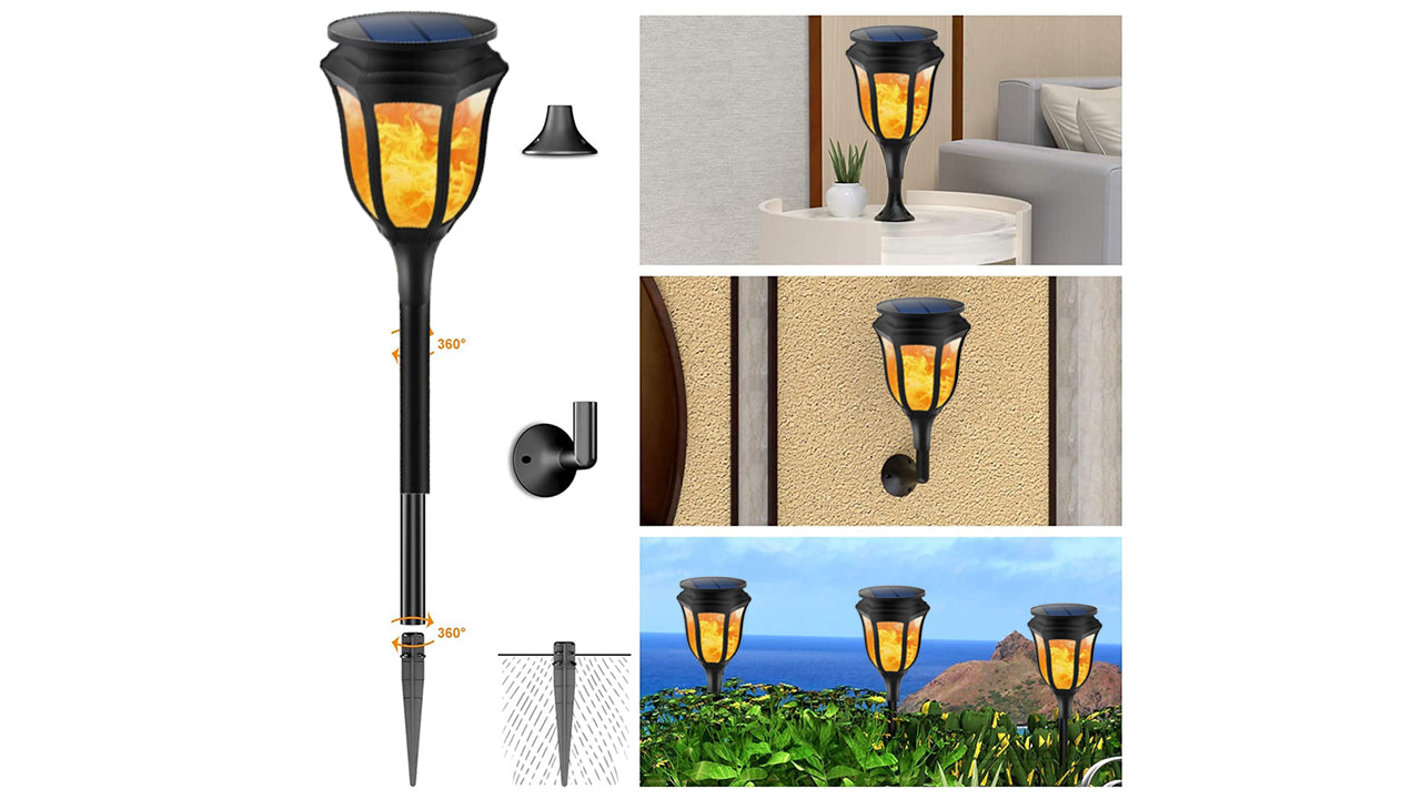 Solar Garden Light with 2-Year Warranty