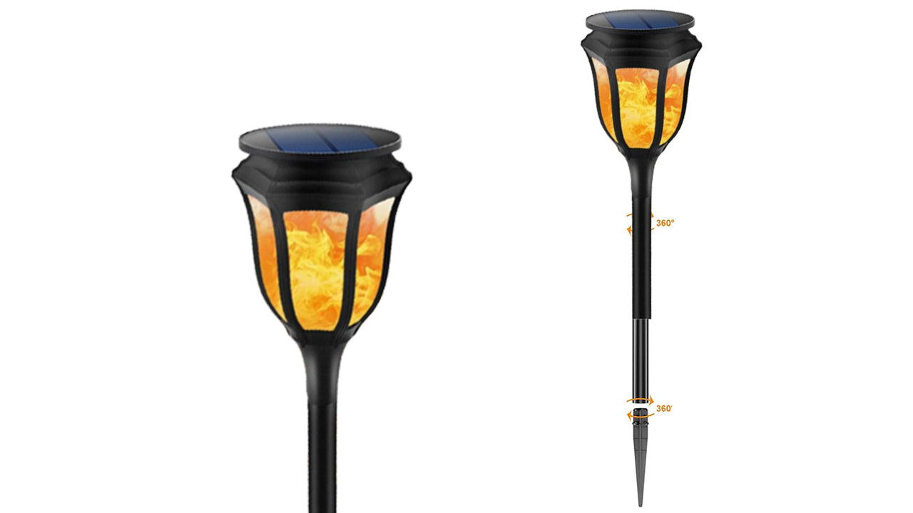 Solar Garden Light with 2-Year Warranty