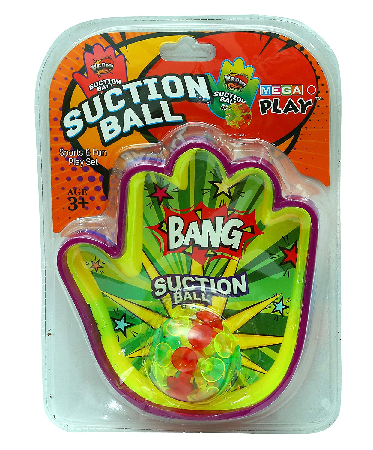 Suction Ball Catch Game for 2 Players