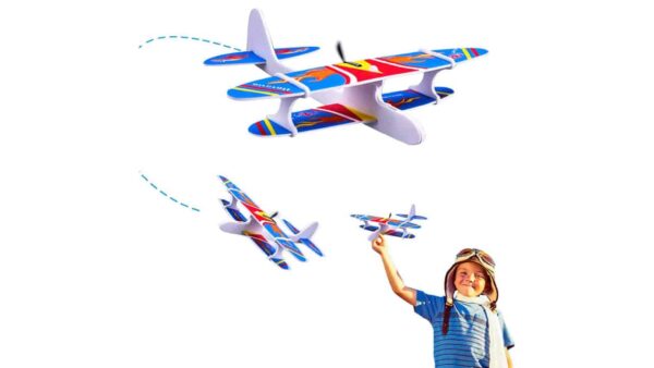 The Flyers Bay Foam Glider Plane With Electric Motor - Blue