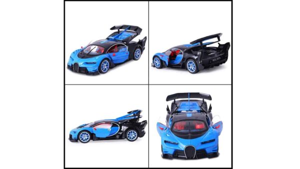 Remote Control RC Car with Opening Doors and Convertible 1:14 Scale Rechargeable Car Toy - Image 3