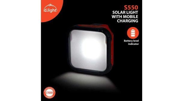 D.light S550 Solar Rechargeable LED Light (Pack of 1) - Image 5