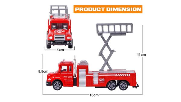 Fire Brigade Truck Toy - Image 6