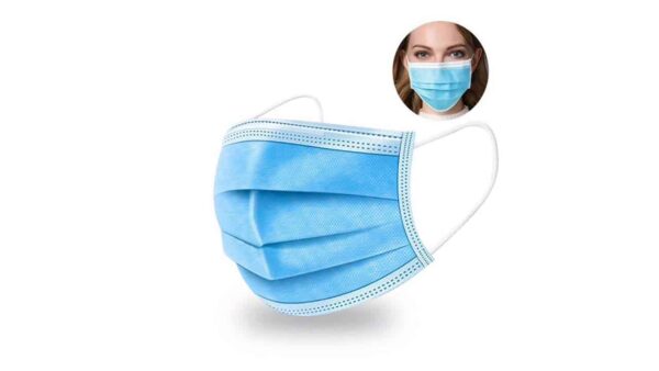 3 - Ply Disposable Surgical Mask, Set of 50 - Image 3