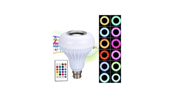 LED Music Light Bulb with Bluetooth RGB Changing Color Lamp - Image 5