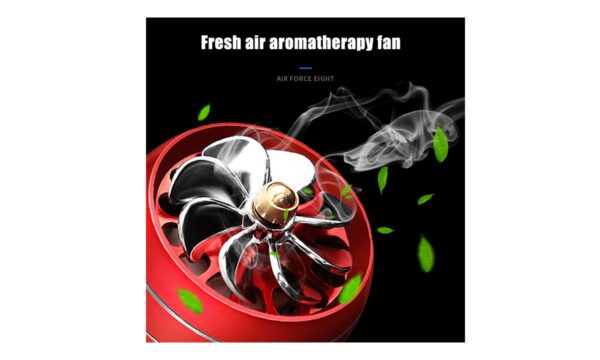 MINI AIR FORCE AIR VENT MOUNT PERFUME CLIP FAN AIR FRESHENER FRAGRANCE SCENT DECORATION - Image 12