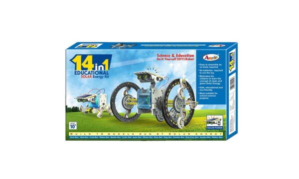 14 in 1 Solar Robot kit for 8+ Years Robot Kit Learning Toy - Image 3