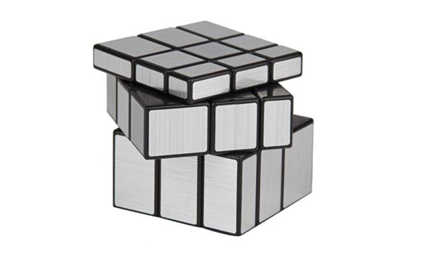 Silver Rubik Cube