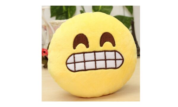 Mini Yellow Emoji Soft Hanging Stuffed Plush (12 Cm) (Set of 2) - Image 4