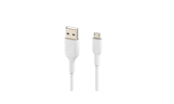 USB-A to Micro USB Charging Cable for Android Phones and Tablets (3.3 Feet/1 Meter, White) - Image 2