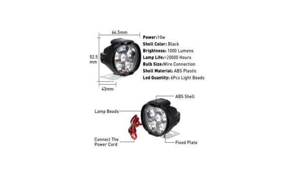 Headlamp For Bike (2Pcs) - Image 4