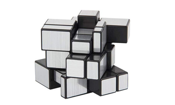 Silver Rubik Cube - Image 2