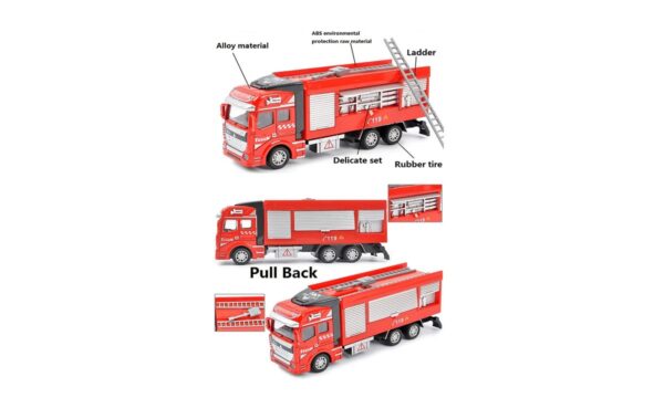 Die Cast Fire Truck - Image 5