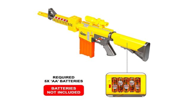 Automatic Soft Bullet Gun with Soft Darts Battery Operated - Image 7