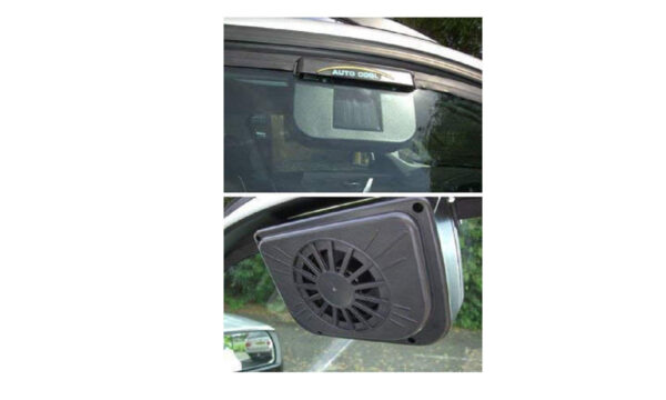 Auto cool Solar Powered Car Auto Cooler Ventilation Fan - Image 7