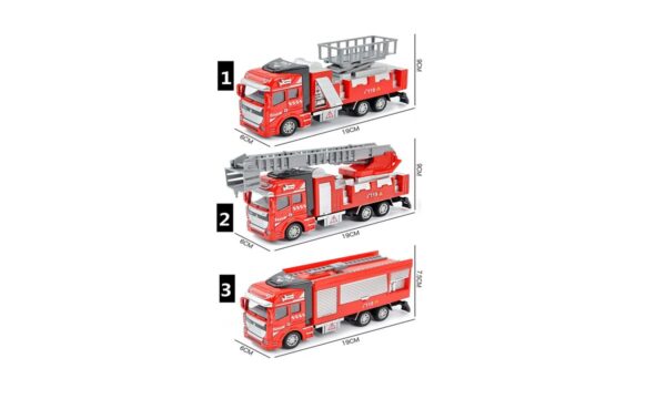 Die Cast Fire Truck - Image 6