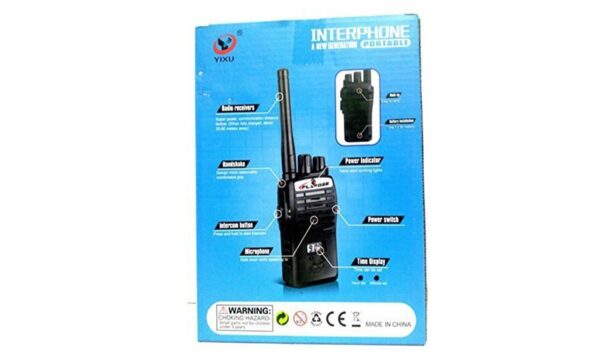 Walkie Talkie Toy (Black) - Image 7