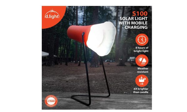 D.light S100 Solar Light with solar panel