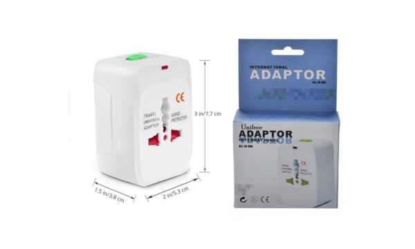 Universal World Wide Travel Power Plug Adapter - Image 8