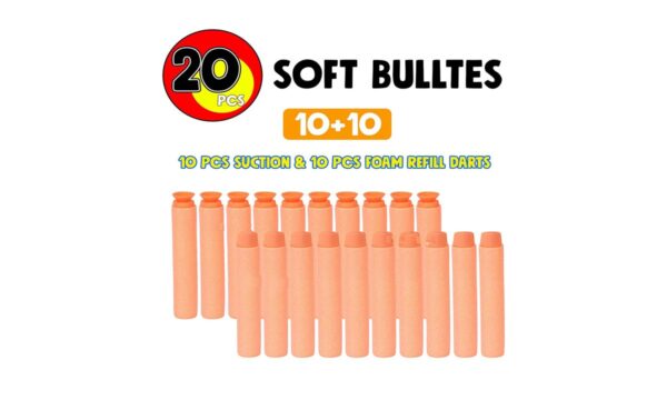 Automatic Soft Bullet Gun with Soft Darts Battery Operated - Image 2