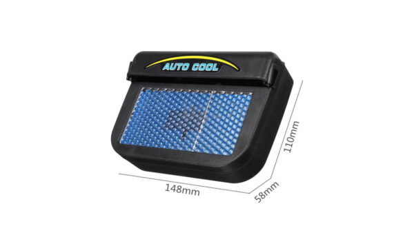 Auto cool Solar Powered Car Auto Cooler Ventilation Fan - Image 10