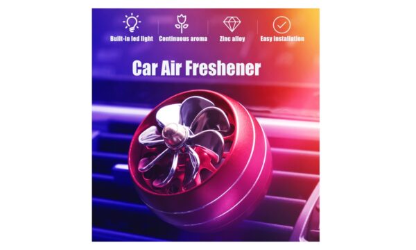 MINI AIR FORCE AIR VENT MOUNT PERFUME CLIP FAN AIR FRESHENER FRAGRANCE SCENT DECORATION - Image 11