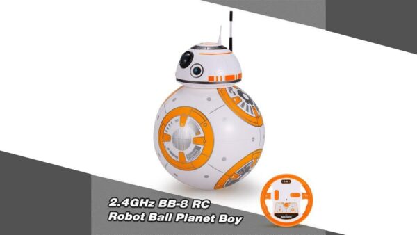 RC Robot Toy | BB8 Superhero Robot Star Wars For Kids (2.4GHz)