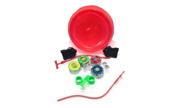 4 in 1 (2 Launchers) (4 Blade, Beyb) Metal Fusion Beyblades for Kids - Image 4