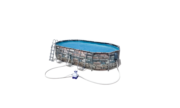 Bestway 20 feet x12 feet x 4 feet Portable Swimming Pool (56719)