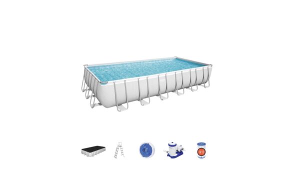 Bestway 24 feet x 12 x 52 inch  Portable Swimming Pool (56474)